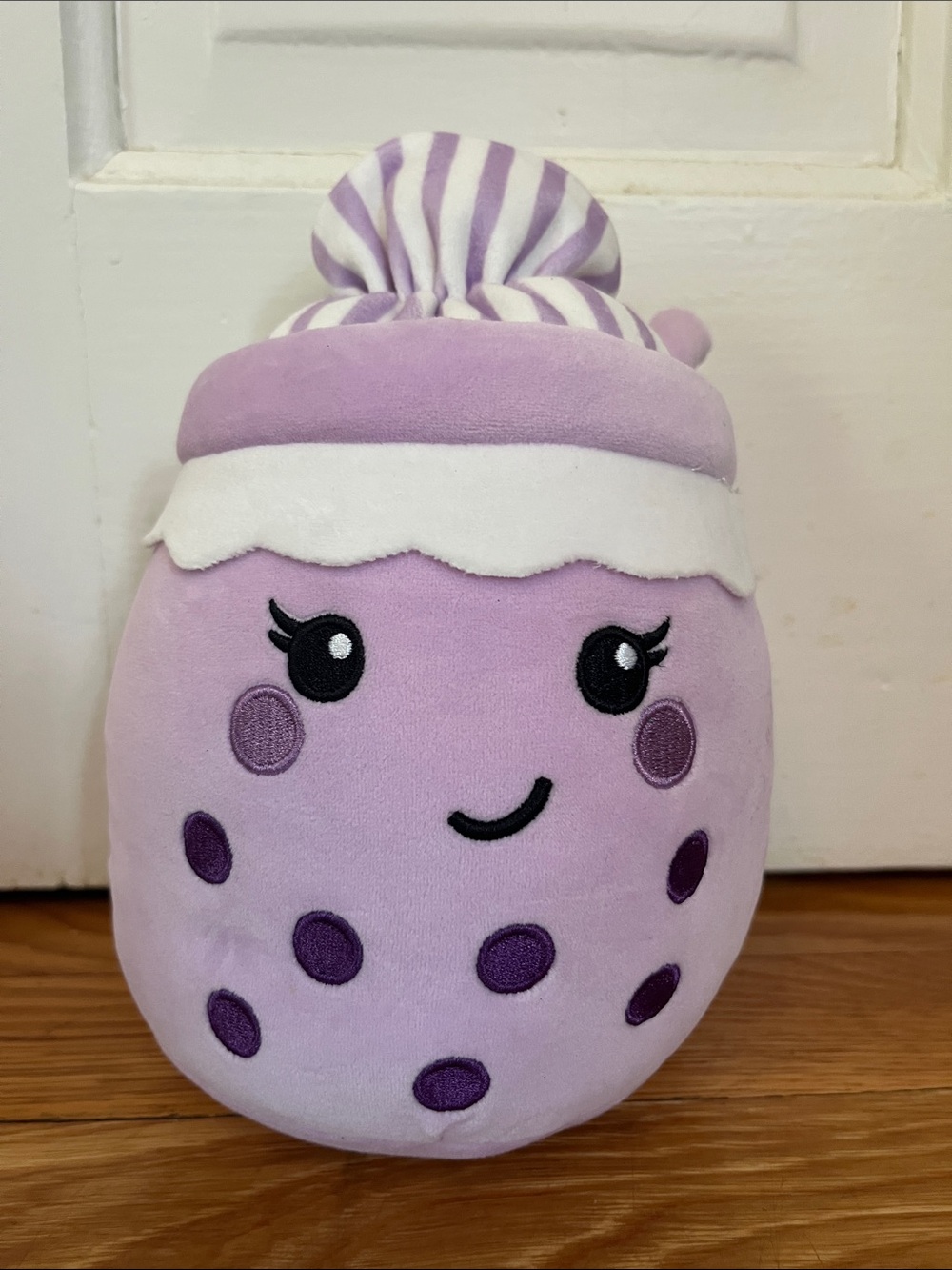 Lavender Bubble Tea Squishy Plush Toy